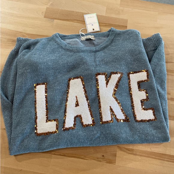 NWT Simply Southern Lake Sweater - Picture 1 of 6